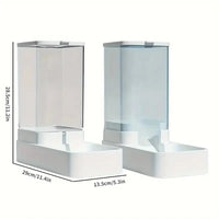 Huellitas Set Comedero + Bebedero por Gravedad 3.8L